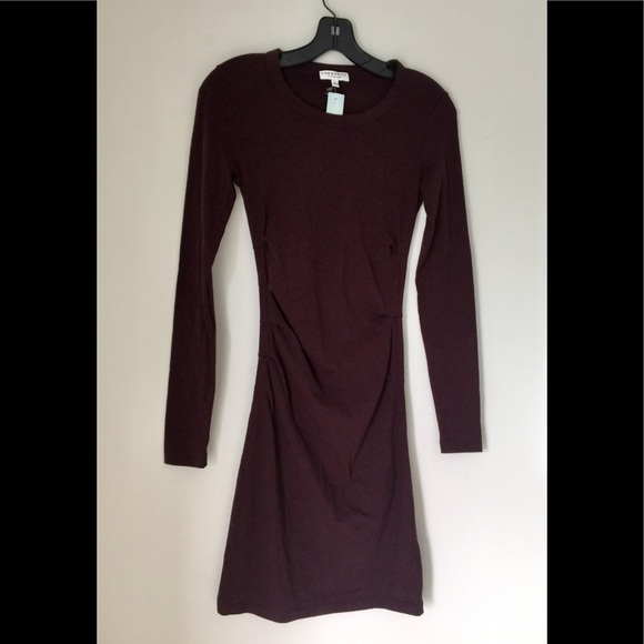 Aritzia’s Community Cashmere Blend Ruched Dress - Picture 8 of 9